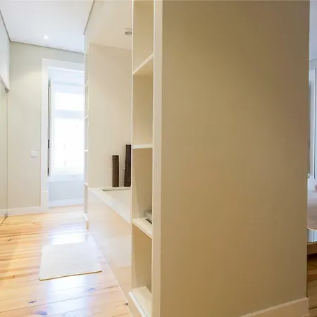 아파트 Joivy Deluxe 3br With Workspace By Figueira Sq And Rossio Subway